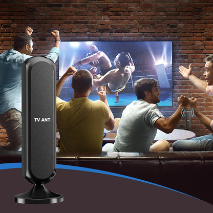 HIDB TV Antenna Digital for Smart TV HD Antena Indoor 4K 360° Signal Amplified Indoor TV Antenna for Easy Long Range Reception Installation No Monthly Bill Ultra Long Reception Distance TV Antenna for Local Channels ,Deals for You Days，Summerwins,Father'S